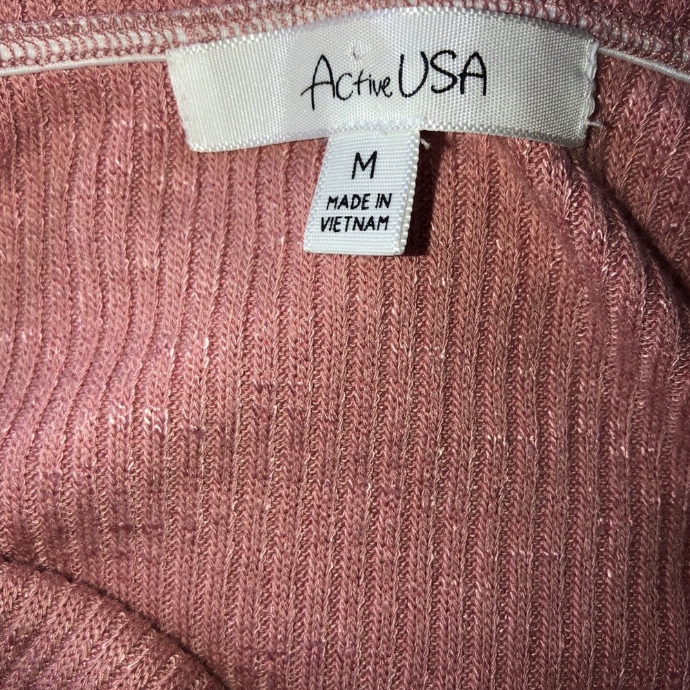 Active USA Ribbed Bodycon Dress - Picture 3 of 4